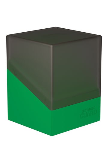 Ultimate Guard Boulder Deck Case 100+ SYNERGY Black/Green