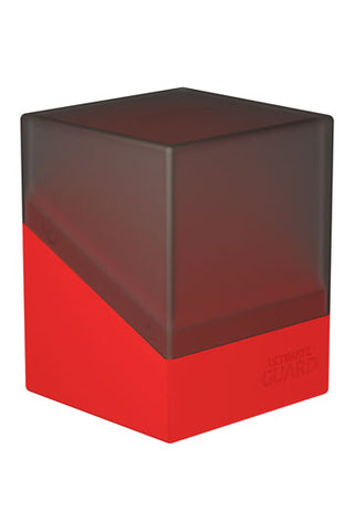 Ultimate Guard Boulder Deck Case 100+ SYNERGY Black/Red