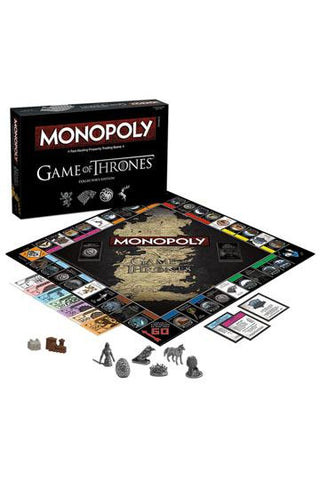 Game of Thrones Board Game Monopoly Collectors Edition