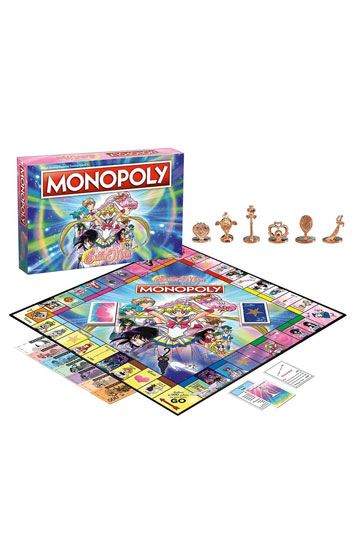 Sailor Moon Board Game Monopoly *English Version*