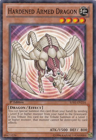 Hardened Armed Dragon [BP01-EN214] Starfoil Rare