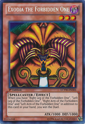 Exodia the Forbidden One [LCYW-EN306] Secret Rare