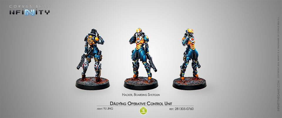 Daoying Operative Control Unit (Hacker) Infinity Corvus Belli