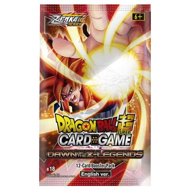 Dragon Ball Super CG: Zenkai Series Set 01 Booster Pack Set 01 - Dawn of the Z-Legends (B18)