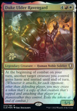 Duke Ulder Ravengard [Commander Legends: Battle for Baldur's Gate Prerelease Promos]