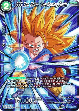 SS3 Son Goku, Overflowing Spirit (BT11-050) [Vermilion Bloodline]