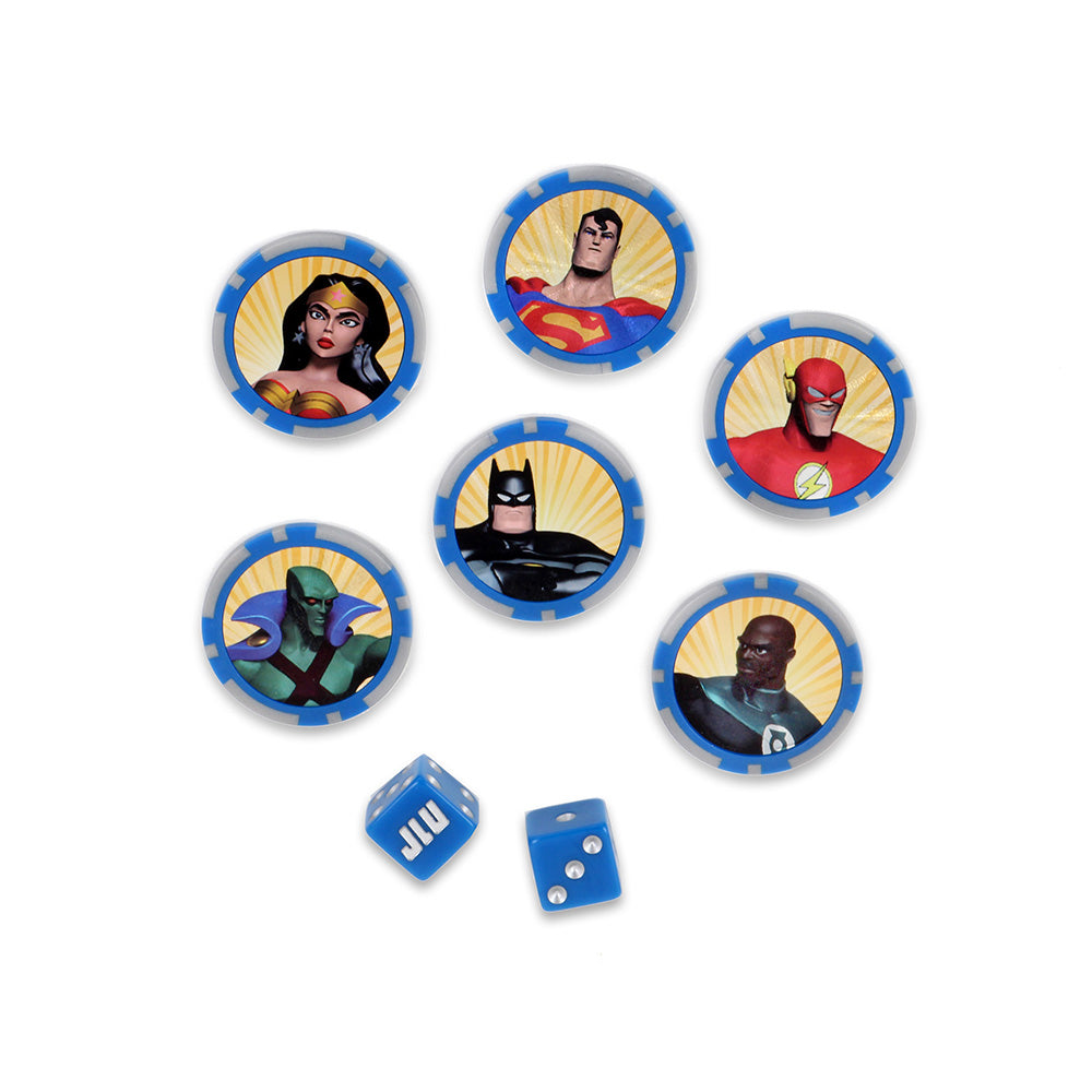 DC HeroClix Justice League Unlimited Dice and Token Pack