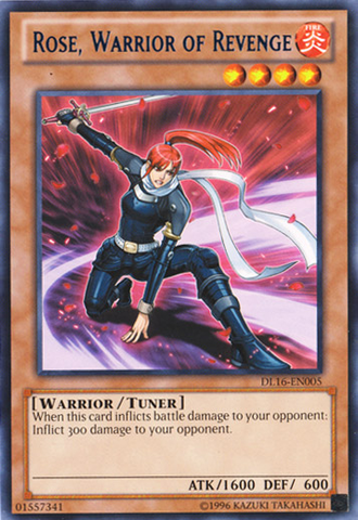 Rose, Warrior of Revenge (Blue) [DL16-EN005] Rare