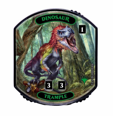 Dinosaur UltraPro Relic Token Lineage Collection Magic the Gathering