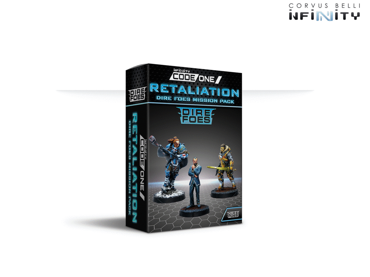 Dire Foes Mission Pack Alpha: Retaliation Convention Exclusive Infinity Corvus Belli