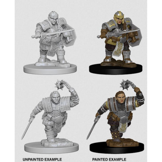 D&D Nolzur's Marvelous Miniatures Dwarf Fighter (Female)