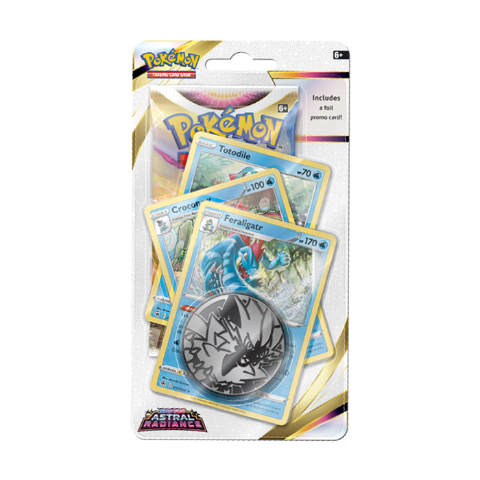 Pokémon TCG: Sword & Shield 10 Astral Radiance Premium Checklane Blister Feraligatr