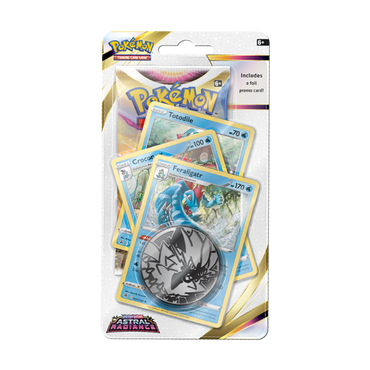 Pokémon TCG: Sword & Shield 10 Astral Radiance Premium Checklane Blister Feraligatr