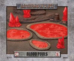 Battlefield In a Box - Blood Pools (x3)