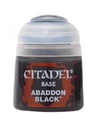 Abaddon Black Base Paint 12ml