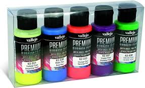 Vallejo Paint - Premium Color Fluorescent 5x60ml
