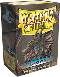 Dragon Shield 100 Standard Classic Sleeves - Brown