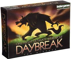 One Night Ultimate Werewolf Daybreak Boardgame