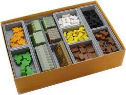 Agricola Family Edition Compatible Board Game Organiser Insert
