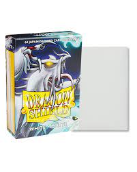 Dragon Shield Japanese Size Matte Sleeves - White (60)
