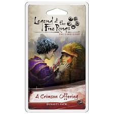 Legend of the Five Rings: A Crimson Offering Dynasty Pack