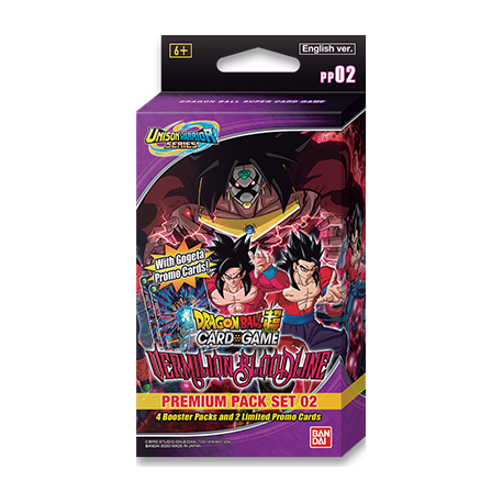 Dragon Ball Super CG Premium Pack Set 02 [PP02] Vermilion Bloodline