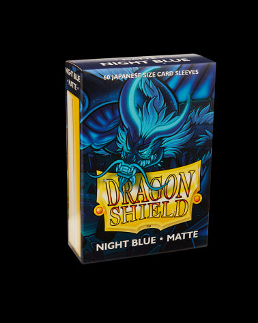 Dragon Shield Japanese Size Matte Sleeves - Night Blue (60)