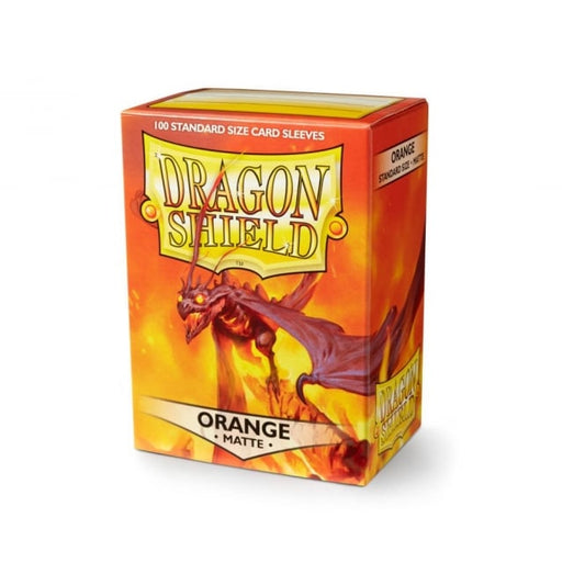 Dragon Shield Standard Matt Sleeves - Orange