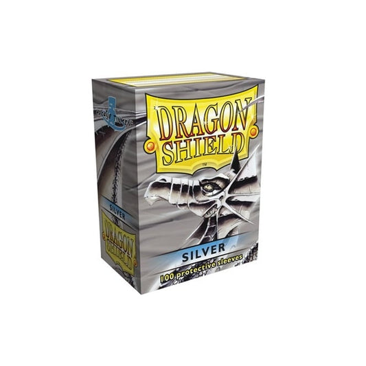 Dragon Shield 100 Standard Classic Sleeves - Silver