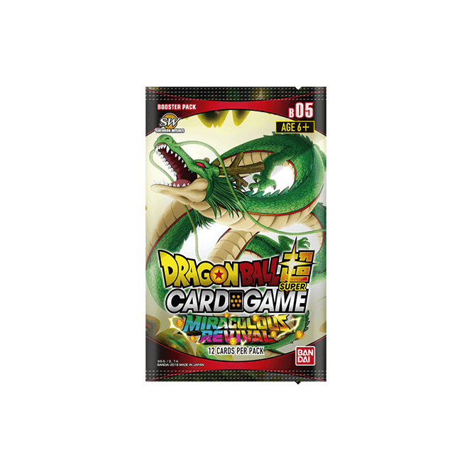 Dragonball Super Miraculous Revival  Booster Pack