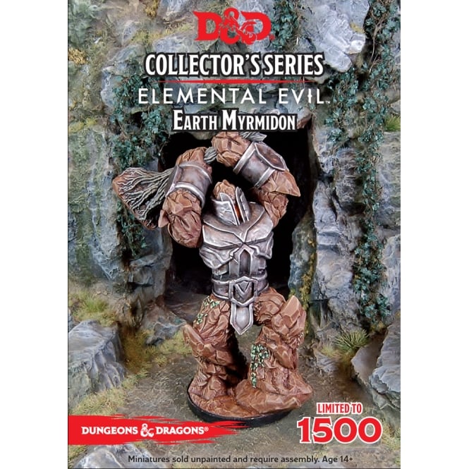 D&D Collectors Series Elemental Evil Earth Myrmidon (Limited Edition)