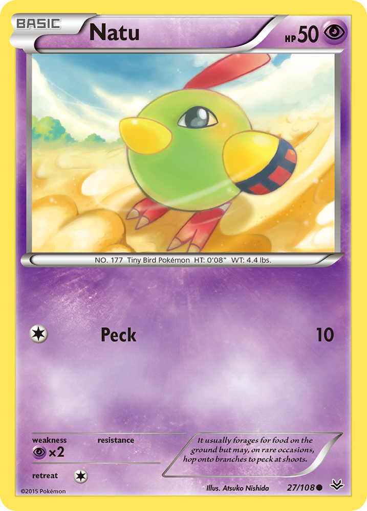 Natu (27/108) [XY: Roaring Skies]