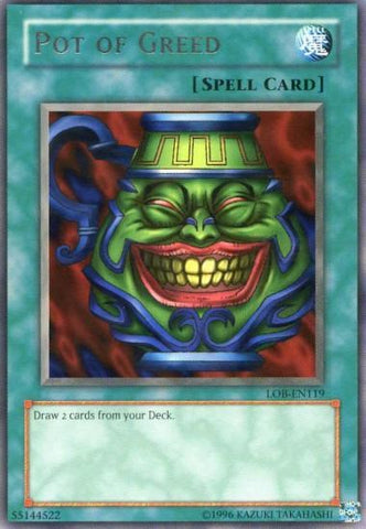 Pot of Greed [LOB-EN119] Rare