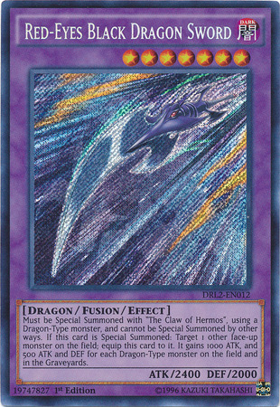 Red-Eyes Black Dragon Sword [DRL2-EN012] Secret Rare