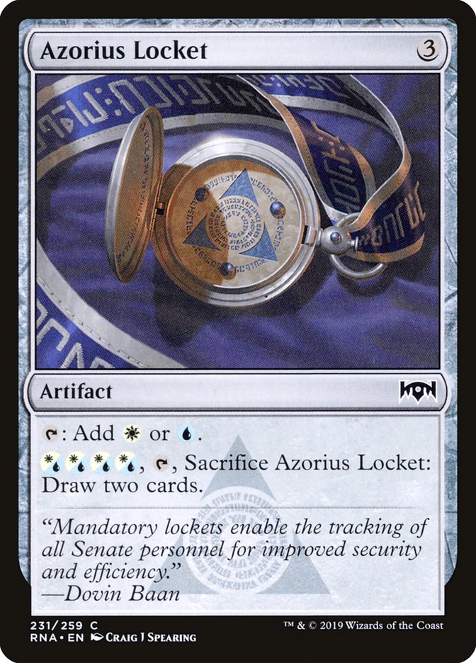 Azorius Locket [Ravnica Allegiance]