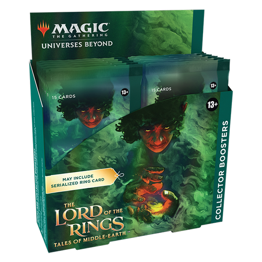 Magic the Gathering : Lord of the Rings: Tales of Middle-Earth Collector Booster Box