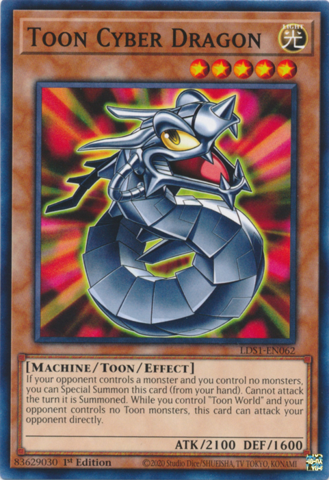 Toon Cyber Dragon [LDS1-EN062] Common