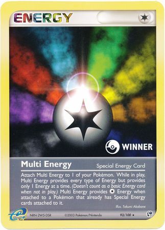 Multi Energy (93/100) (Winner League Promo) [EX: Sandstorm]