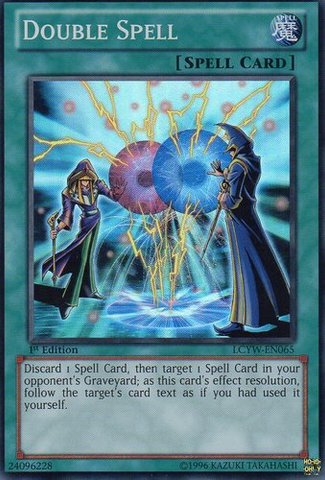 Double Spell [LCYW-EN065] Super Rare