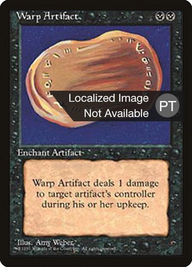 Warp Artifact [Fourth Edition (Foreign Black Border)]