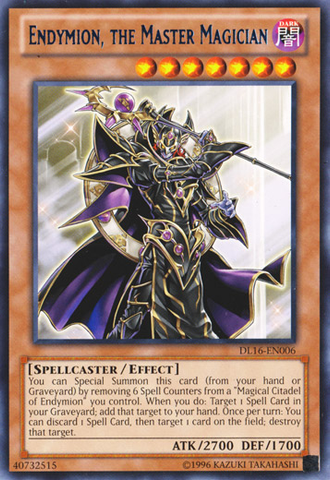 Endymion, the Master Magician (Blue) [DL16-EN006] Rare