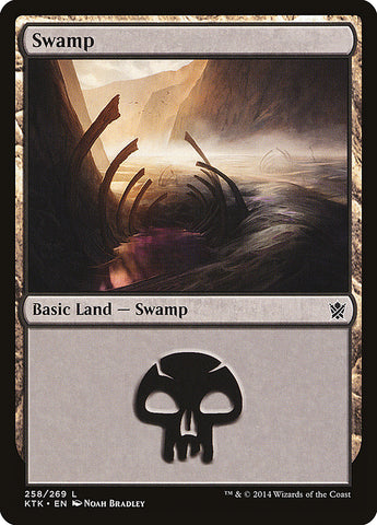 Swamp (258) [Khans of Tarkir]