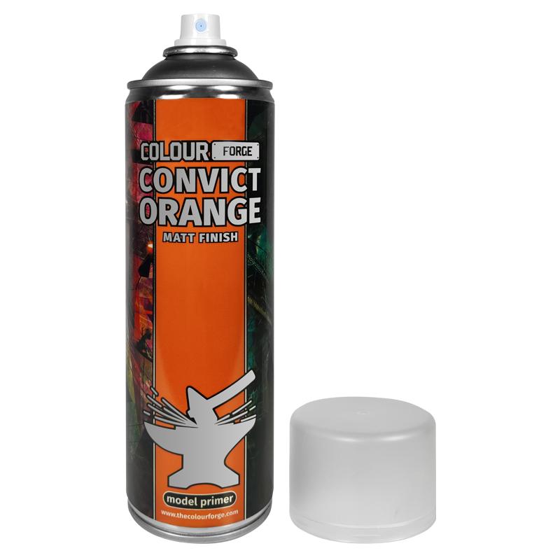The Colour Forge Convict Orange Spray (500ml)