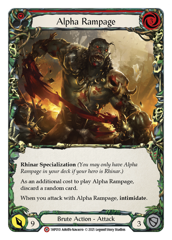 Alpha Rampage [1HP010] (History Pack 1)