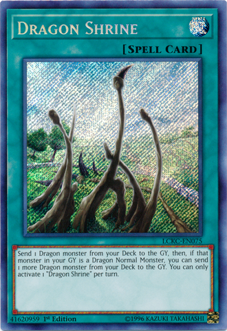 Dragon Shrine [LCKC-EN075] Secret Rare