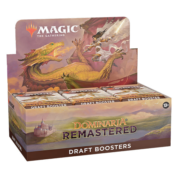 Magic the Gathering : Dominaria Remastered Draft Booster Box Display