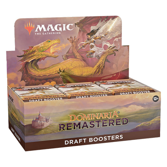 Magic the Gathering : Dominaria Remastered Draft Booster Box Display