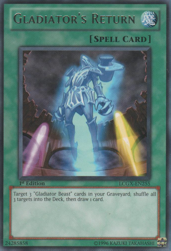 Gladiator's Return [LCGX-EN255] Rare