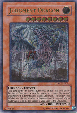 Judgment Dragon [TU01-EN000] Ultimate Rare
