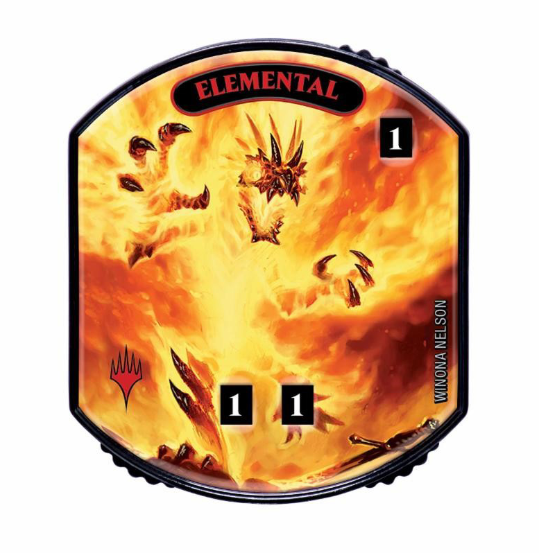 Foil Elemental UltraPro Relic Token Lineage Collection Magic the Gathering